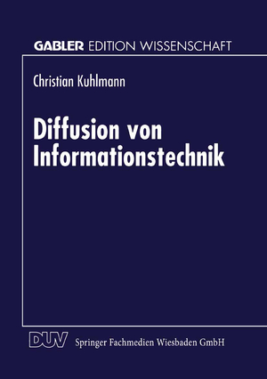 ISBN 9783824464685: Diffusion von Informationstechnik