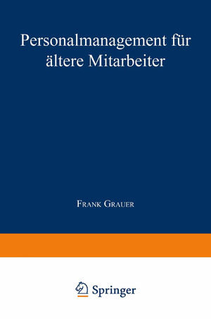 ISBN 9783824466542: Personalmanagement für ältere Mitarbeiter