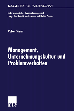 ISBN 9783824471973: Management, Unternehmungskultur und Problemverhalten