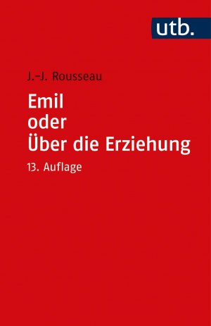 ISBN 9783825201159: Emil oder Über die Erziehung