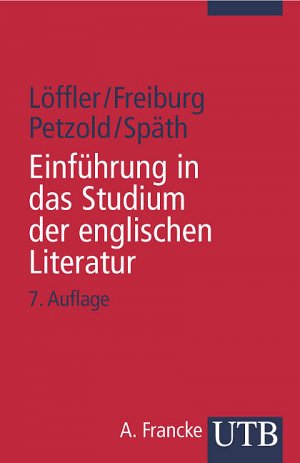 ISBN 9783825203825: Einführung in das Studium der englischen Literatur.