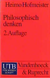 ISBN 9783825216528: Philosophisch denken