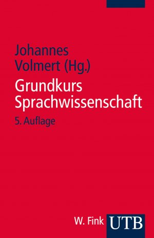 gebrauchtes Buch – Grundkurs Sprachwissenschaft