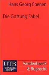 ISBN 9783825221591: Die Gattung Fabel – Infrastrukturen einer Kommunikationsform