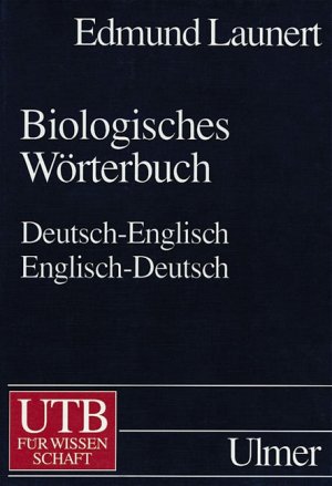 ISBN 9783825281052: Biologisches Wörterbuch : deutsch-englisch ; englisch-deutsch. UTB ; 8105