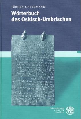 gebrauchtes Buch – Jürgen Untermann – Wörterbuch des Oskisch-Umbrischen