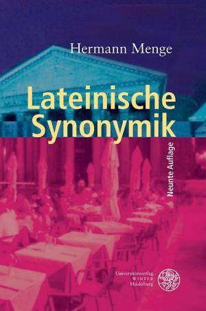 ISBN 9783825352868: Lateinische Synonymik