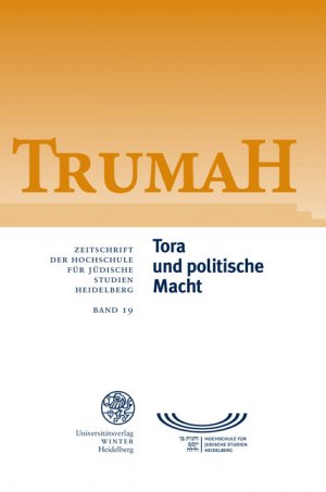 ISBN 9783825357443: Trumah / Tora und politische Macht/Torah and Political Power