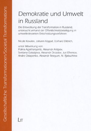 ISBN 9783825803070: Demokratie und Umwelt in Russland