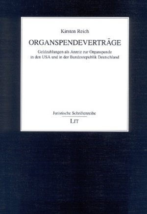 ISBN 9783825847500: Organspendeverträge