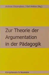 ISBN 9783826015762: Zur Theorie der Argumentation in der Pädagogik