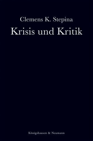 ISBN 9783826065873: Krisis und Kritik