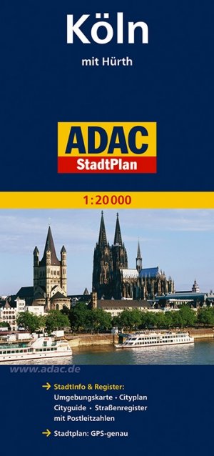 ISBN 9783826402456: ADAC StadtPlan Köln mit Hürth 1:20 000