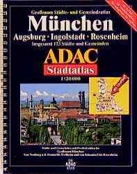 ISBN 9783826405020: München, Augsburg, Ingolstadt. Grossraum ADAC Stadtatlas 1:20000