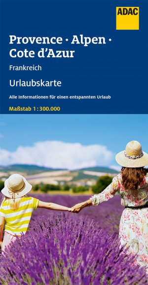 ISBN 9783826406157: ADAC Urlaubskarte Provence, Französiche Alpen, Cote d'Azur 1:300.000