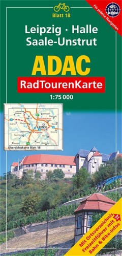 ISBN 9783826415869: ADAC Radtourenkarte Leipzig, Halle, Saale-Unstrut