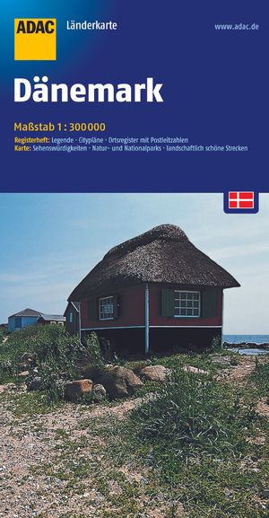 ISBN 9783826419676: ADAC Länderkarte Dänemark 1:300.000