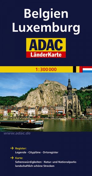 ISBN 9783826419690: ADAC LänderKarte Belgien, Luxemburg 1:300 000