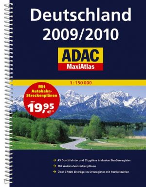 ISBN 9783826421983: ADAC MaxiAtlas Deutschland 2009/2010 1:150 000