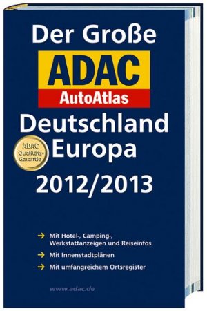 ISBN 9783826422164: Der Große ADAC AutoAtlas Deutschland, Europa 2012/2013