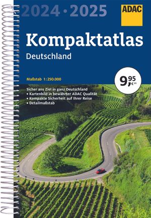 ISBN 9783826422935: ADAC Kompaktatlas 2024/2025 Deutschland 1:250 000 (ADAC Atlanten)