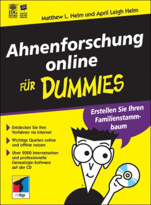 ISBN 9783826629006: Ahnenforschung online für Dummies