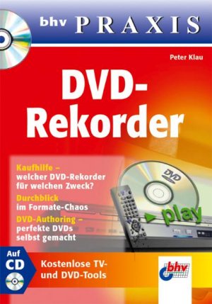 ISBN 9783826673498: DVD-Rekorder