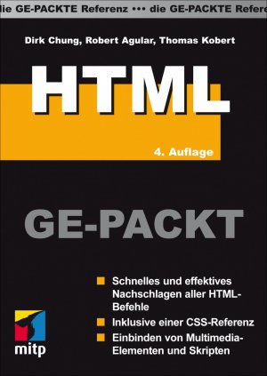 ISBN 9783826690266: HTML GE-PACKT - Die Ge-Packte Referenz