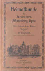 ISBN 9783827191458: Heimatkunde des Fürstentums Schaumburg-Lippe - Für Schule und Haus