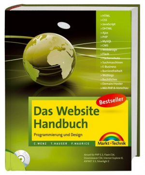 gebrauchtes Buch – Tobias Hauser – Das Website Handbuch