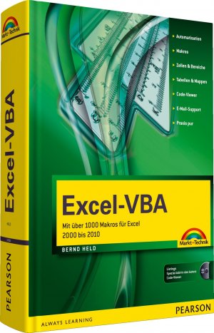 Bernd Held (Autor) - Excel-VBA: Mit ber 1000 Makros fr Excel 2000 bis 2010 mit CD-ROM
