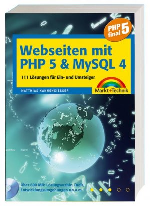 ISBN 9783827268679: Webseiten mit PHP 5 & MySQL 4 – 111 Lösungen für Ein- und Umsteiger