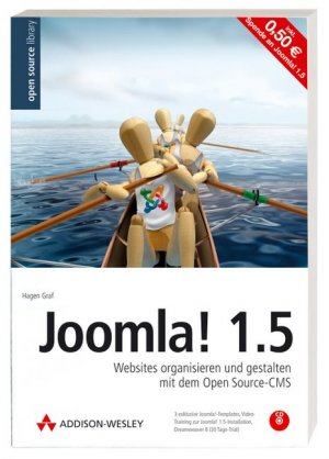 ISBN 9783827323958: Joomla! 1.5 : Websites organisieren und gestalten mit dem Open Source-CMS