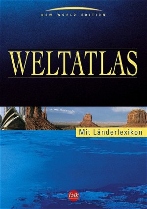 gebrauchtes Buch – Falk Weltatlas mit Länderlexikon