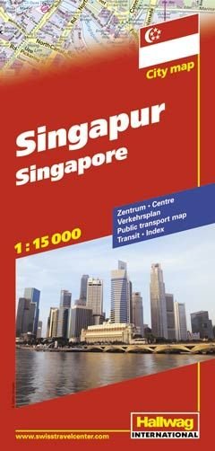 ISBN 9783828306257: Singapur – Stadtplan. Massstab 1:15000