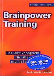 gebrauchtes Buch – Marilyn vos Savant – Brainpower Training - Das Aktivprogramm für Wissen und geistige Fitness