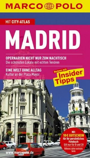 gebrauchtes Buch – Martin Dahms – MARCO POLO Reiseführer Madrid