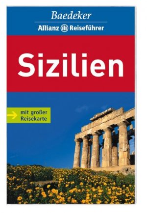 gebrauchtes Buch – Anja Schliebitz – Sizilien. ( = Baedeker Allianz-Reiseführer, OHNE Reisekarte)