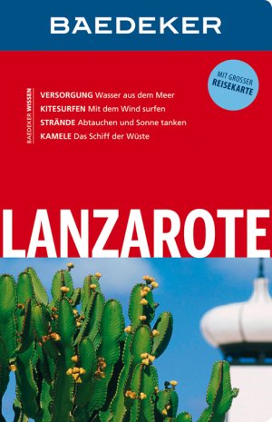 gebrauchtes Buch – Dr. Missler – Baedeker Reiseführer Lanzarote - mit GROSSER REISEKARTE