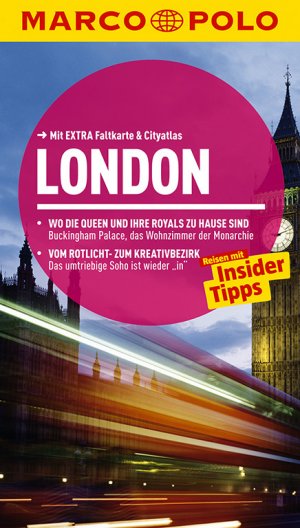 gebrauchtes Buch – Weber, Birgit, Becker – MARCO POLO Reiseführer London: Reisen mit Insider-Tipps. Mit EXTRA Faltkarte & Cityatlas