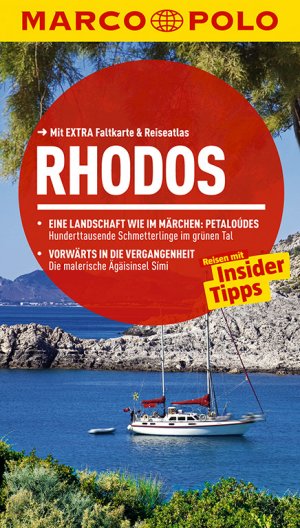 gebrauchtes Buch – Klaus Bötig – MARCO POLO Reiseführer Rhodos - Reisen mit Insider-Tipps. Mit EXTRA Faltkarte & Reiseatlas