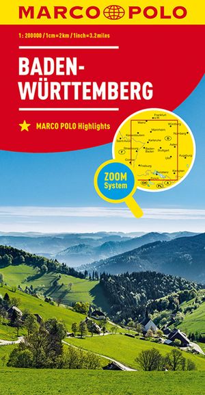 ISBN 9783829740722: MARCO POLO Regionalkarte Deutschland 11 Baden-Württemberg 1:200.000