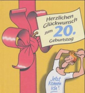 Glückwünsche zum 20