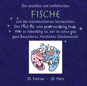 gebrauchtes Buch – Peter Butschkow – Sternzeichen Fische