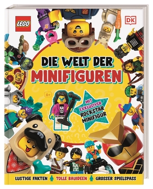 ISBN 9783831045747: LEGO® Die Welt der Minifiguren: Lustige Fakten, tolle Bauideen, großer Spielspaß. Mit exklusiver Rockstar Minifigur. Für Kinder ab 6 Jahren