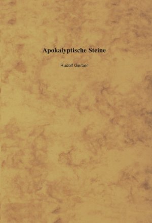 neues Buch – Apokalyptische Steine