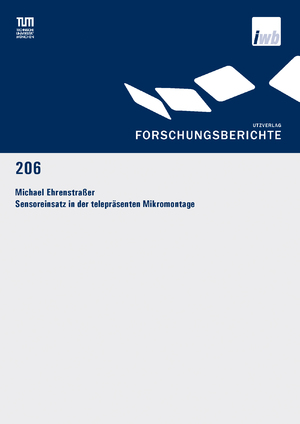 ISBN 9783831685660: Sensoreinsatz in der telepräsenten Mikromontage