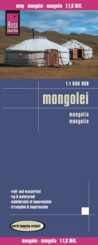 ISBN 9783831771530: Reise Know-How Landkarte Mongolei (1:1.600.000): GPS-tauglich, reiß- und wasserfest – world mapping project