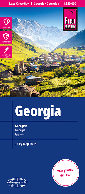 ISBN 9783831774678: Reise Know-How Landkarte Georgien / Georgia (1:350.000)