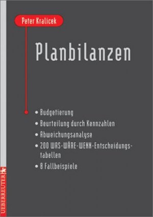 ISBN 9783832303679: Planbilanzen